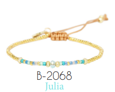 BRACELET BLUE IBIZA - JULIA