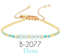 BRACELET BLUE IBIZA - ELENA